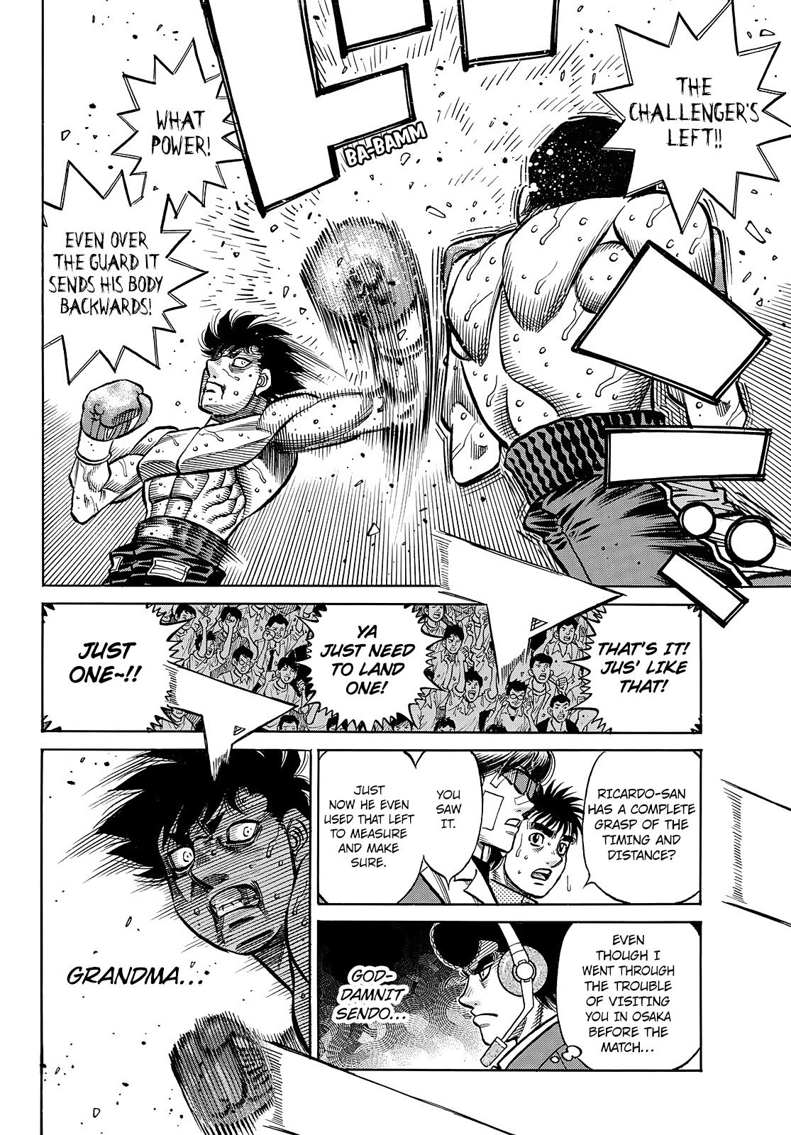 Hajime no Ippo Chapter 1500 — page 14