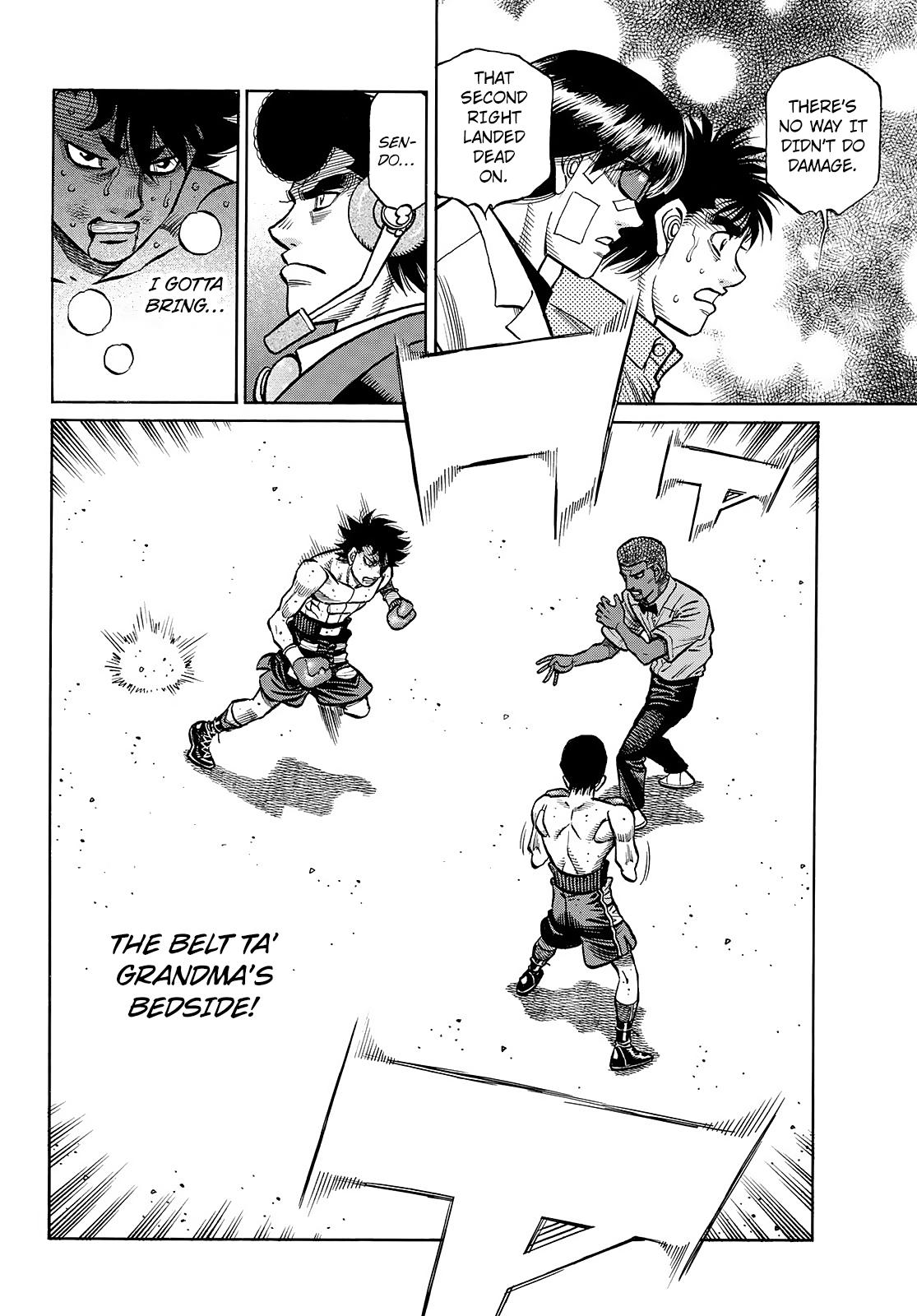 Hajime no Ippo Chapter 1501 — page 4