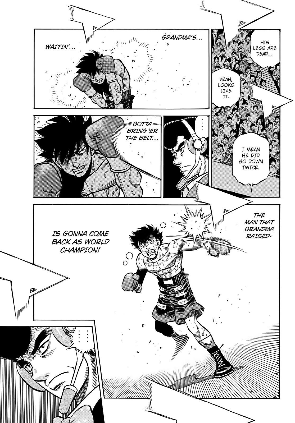 Hajime no Ippo Chapter 1501 — page 7