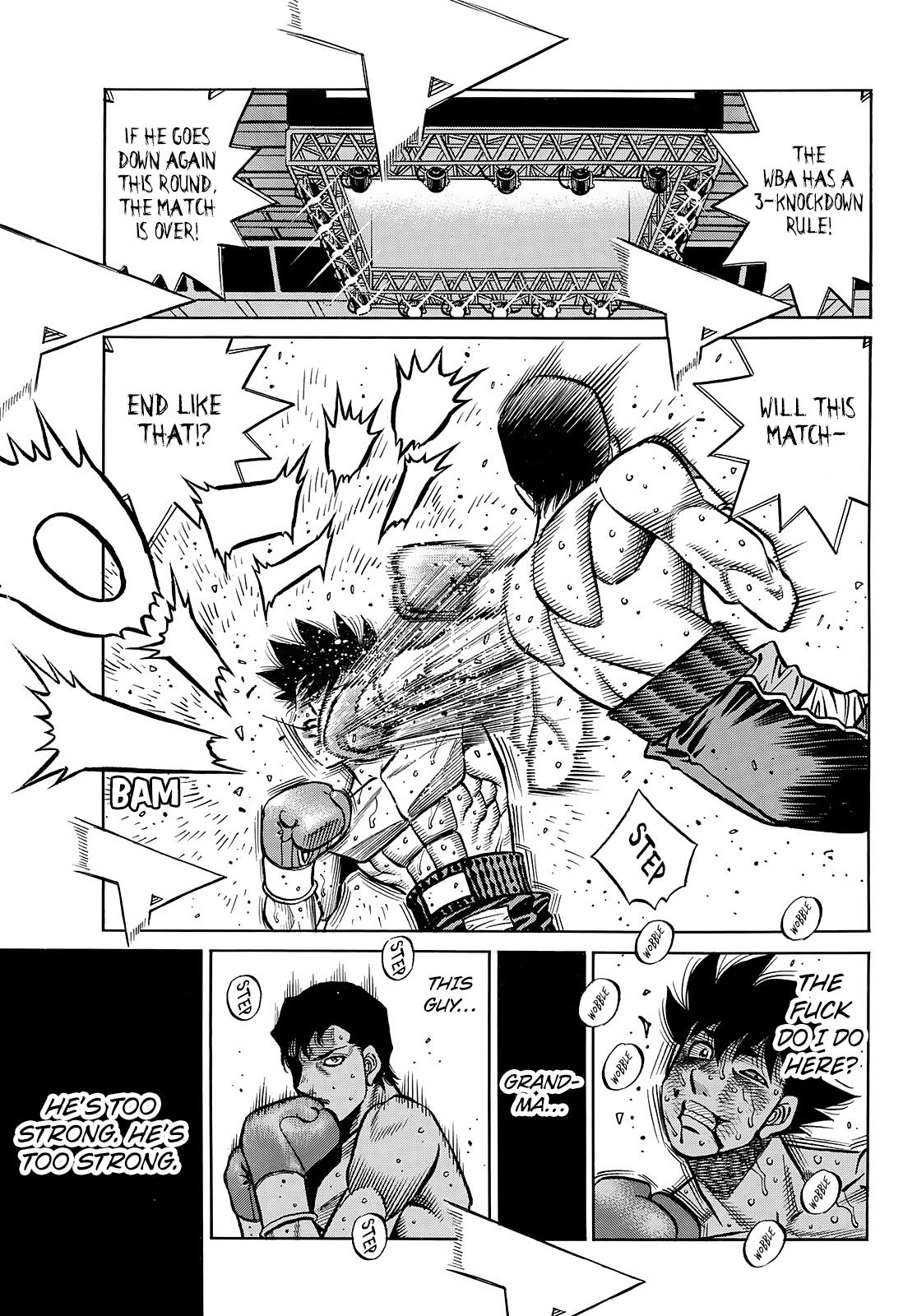 Hajime no Ippo Chapter 1502 — page 5