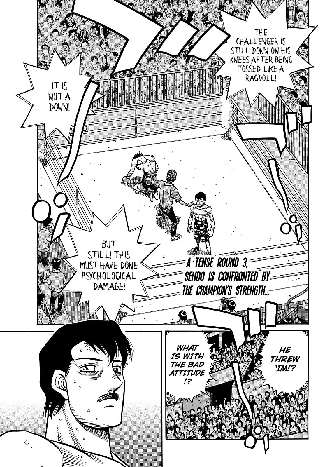 Hajime no Ippo Chapter 1505 — page 1