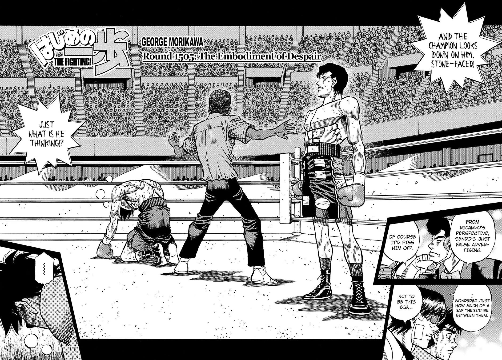 Hajime no Ippo Chapter 1505 — page 2