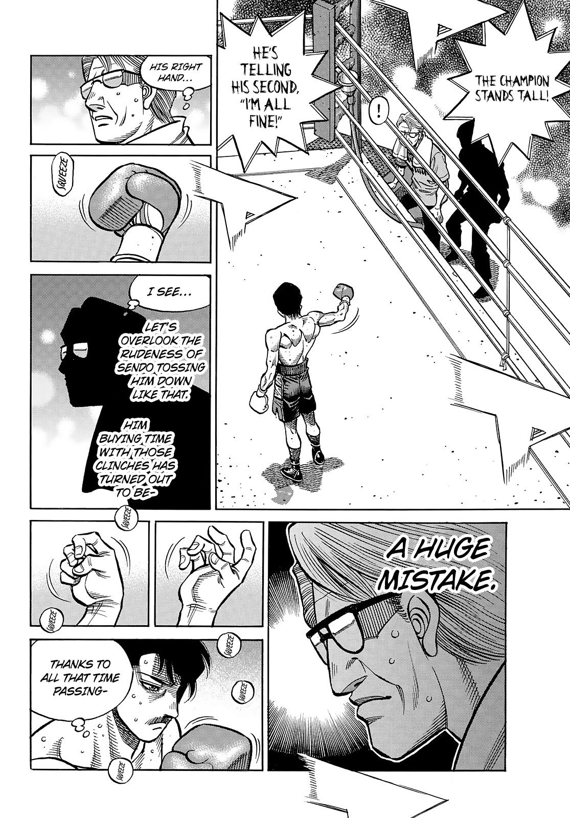 Hajime no Ippo Chapter 1506 — page 8