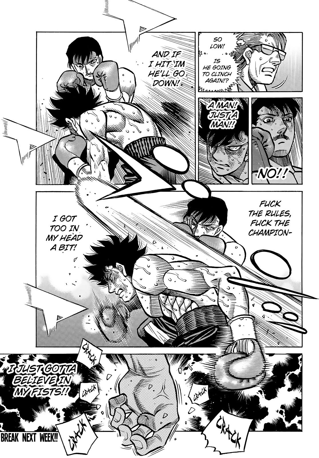 Hajime no Ippo Chapter 1506 — page 14