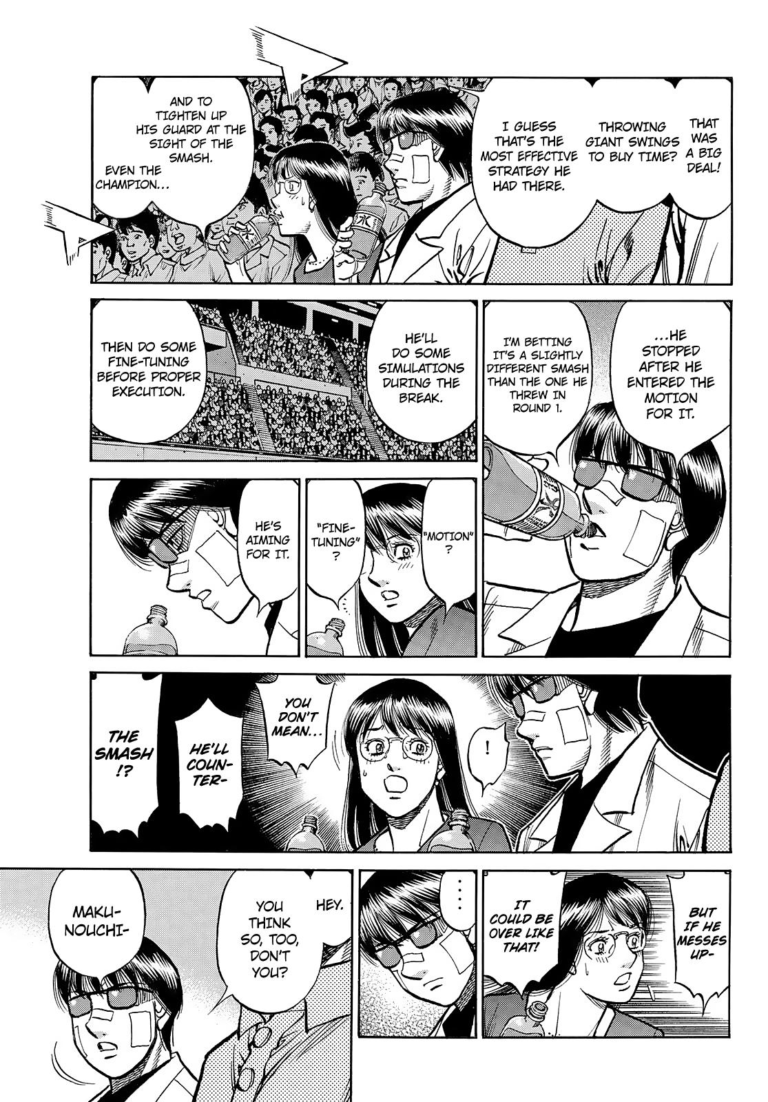 Hajime no Ippo Chapter 1508 — page 8