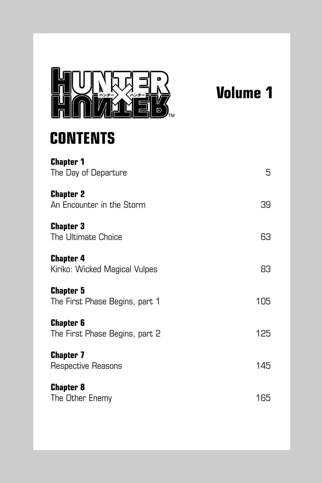 Hunter x Hunter Chapter 1 — page 5