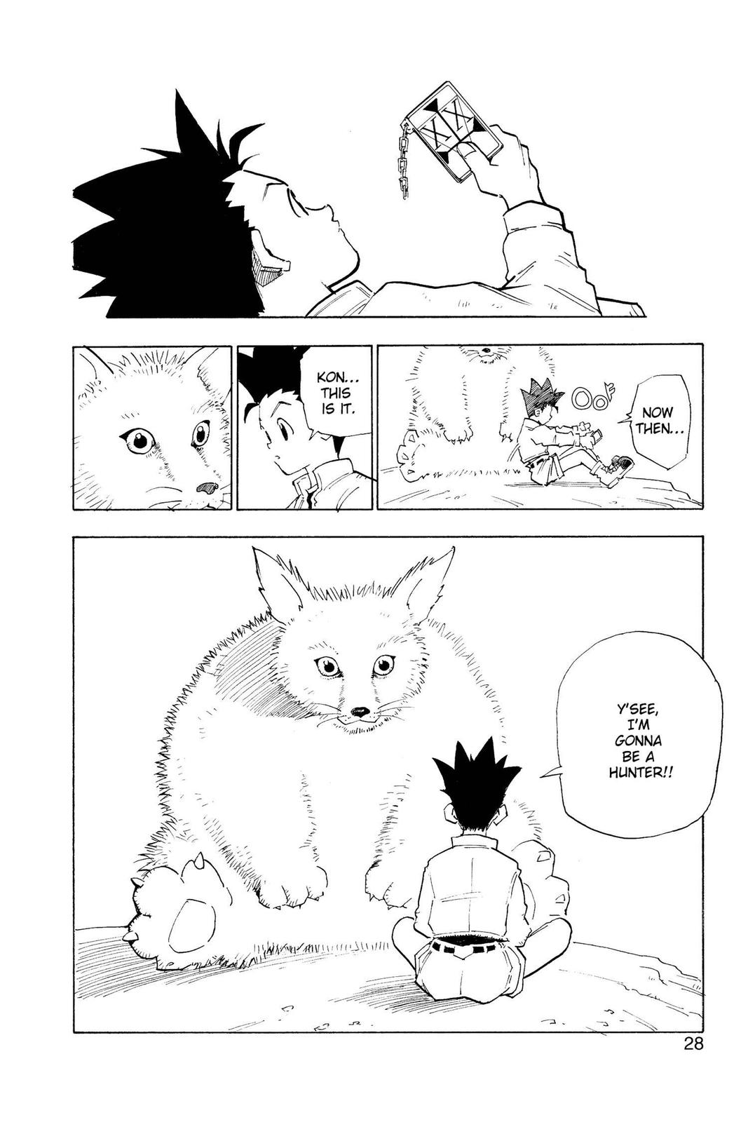 Hunter x Hunter Chapter 1 — page 28