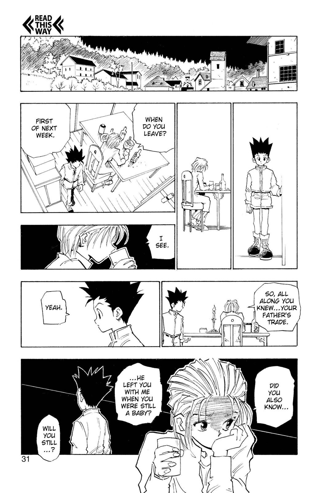 Hunter x Hunter Chapter 1 — page 31
