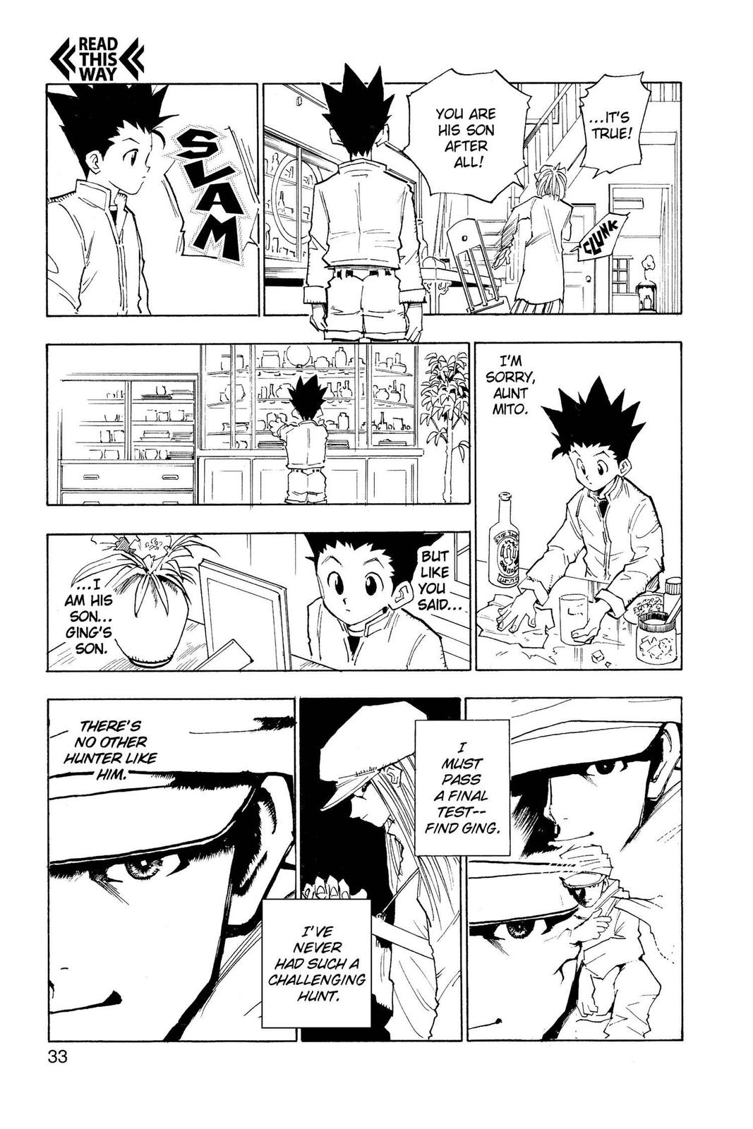Hunter x Hunter Chapter 1 — page 33