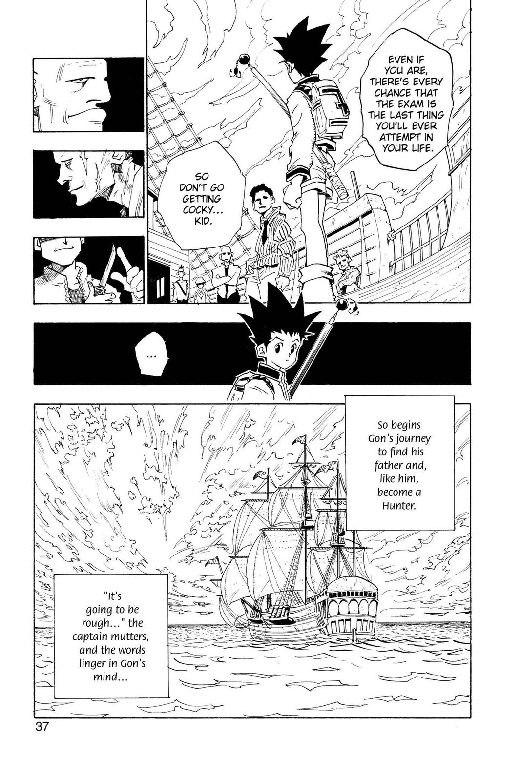 Hunter x Hunter Chapter 1 — page 37
