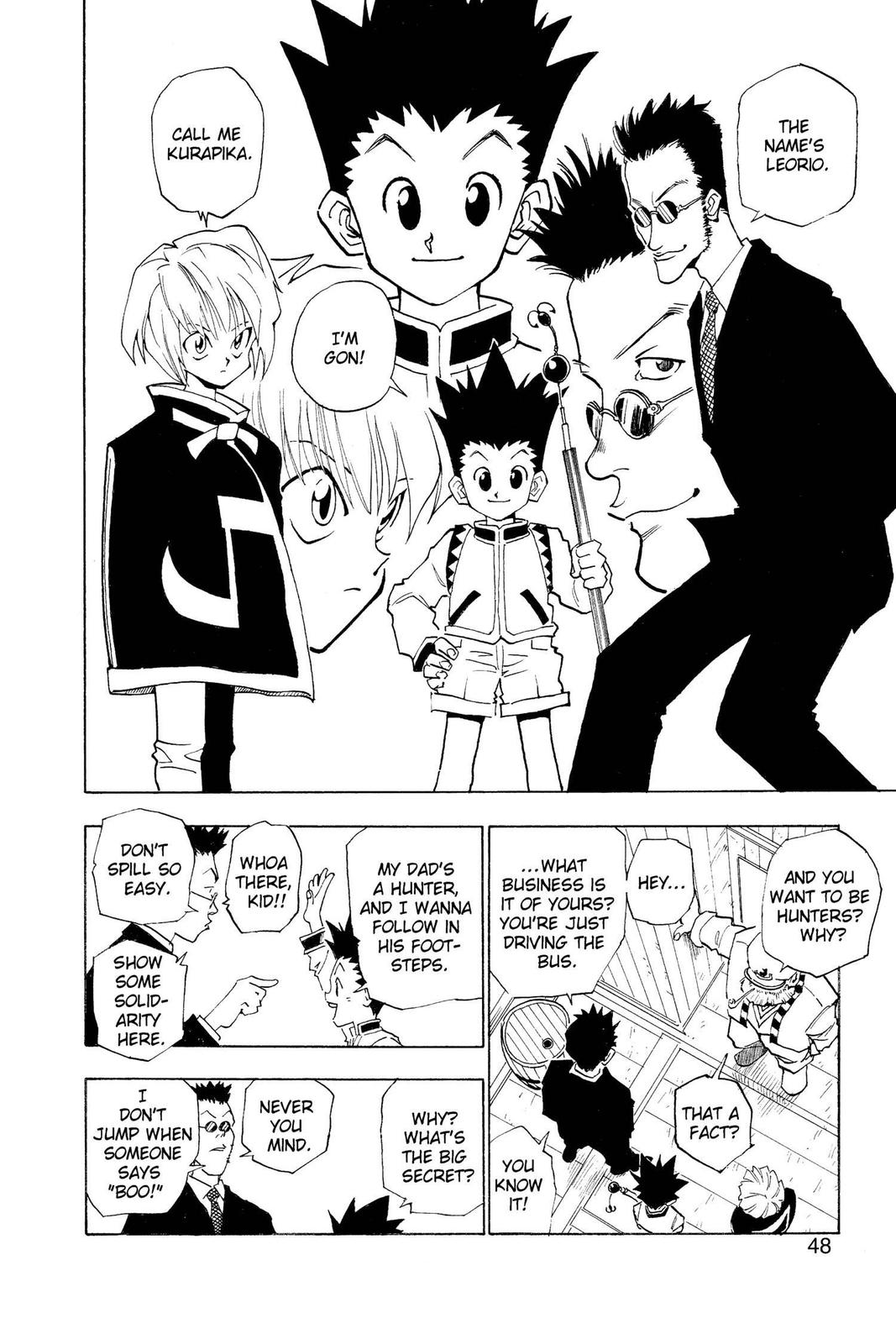 Hunter x Hunter Chapter 2 — page 10