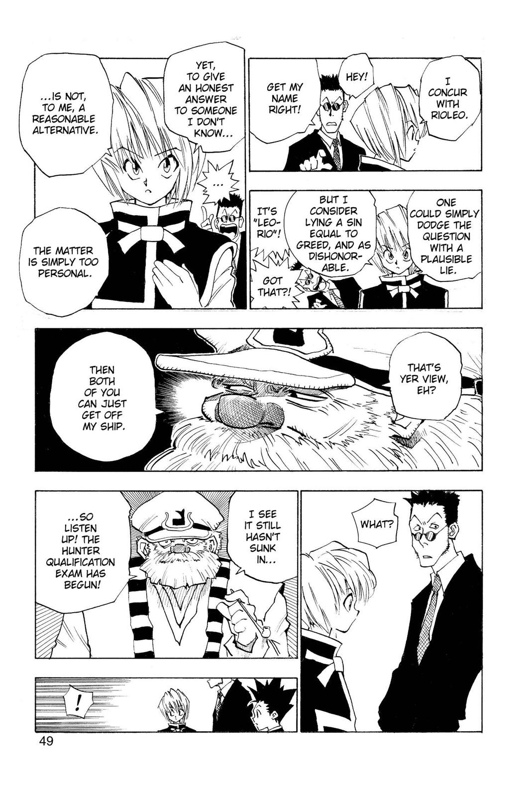 Hunter x Hunter Chapter 2 — page 11