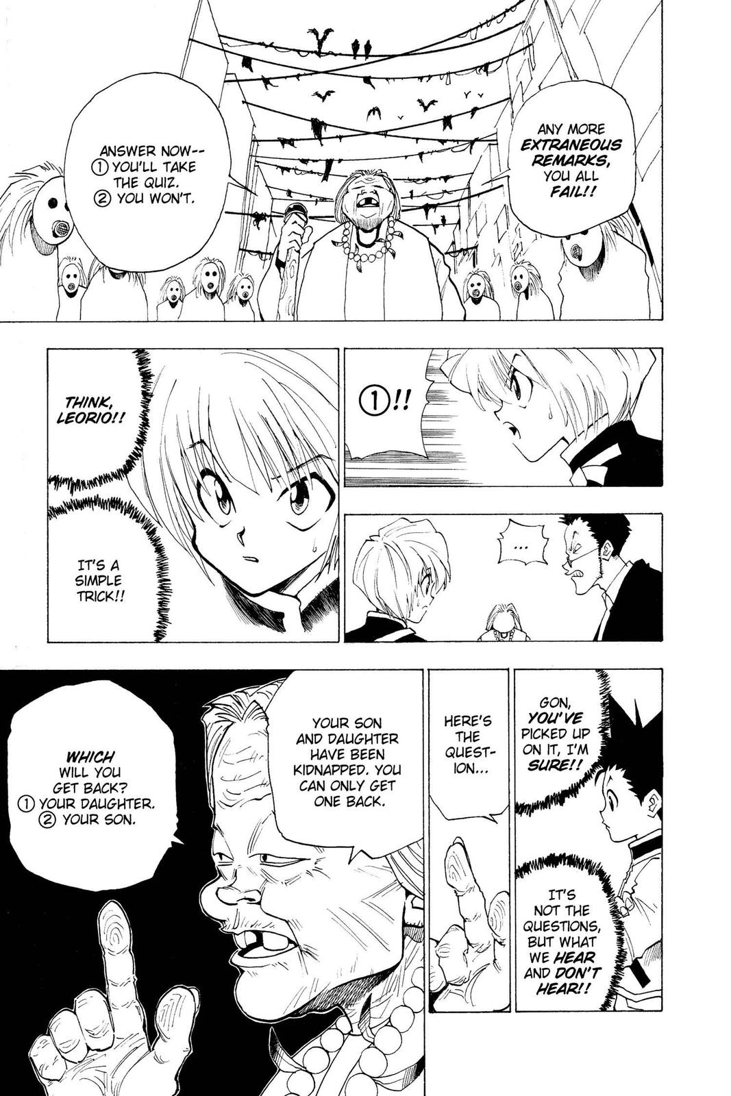 Hunter x Hunter Chapter 3 — page 13