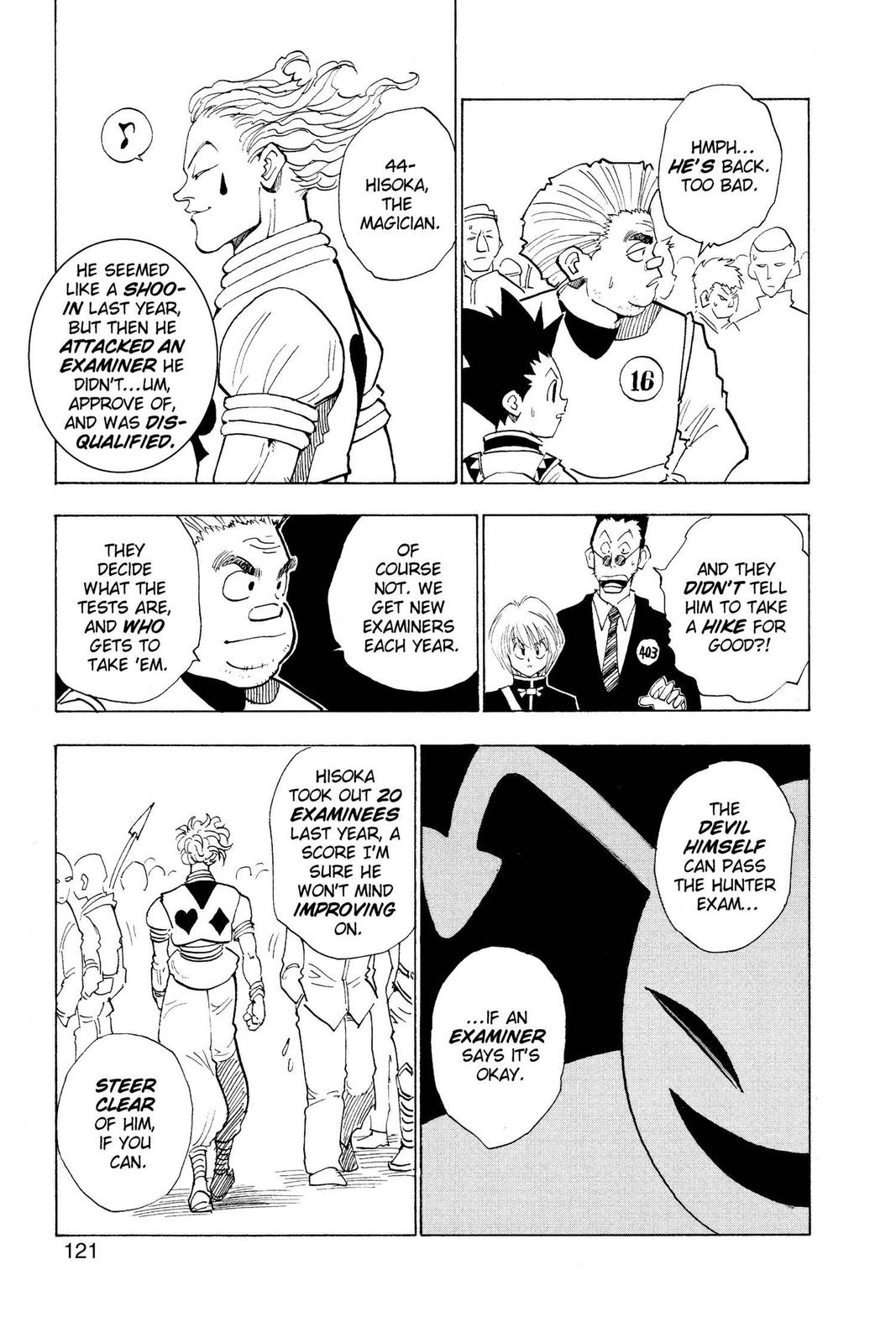 Hunter x Hunter Chapter 5 — page 16