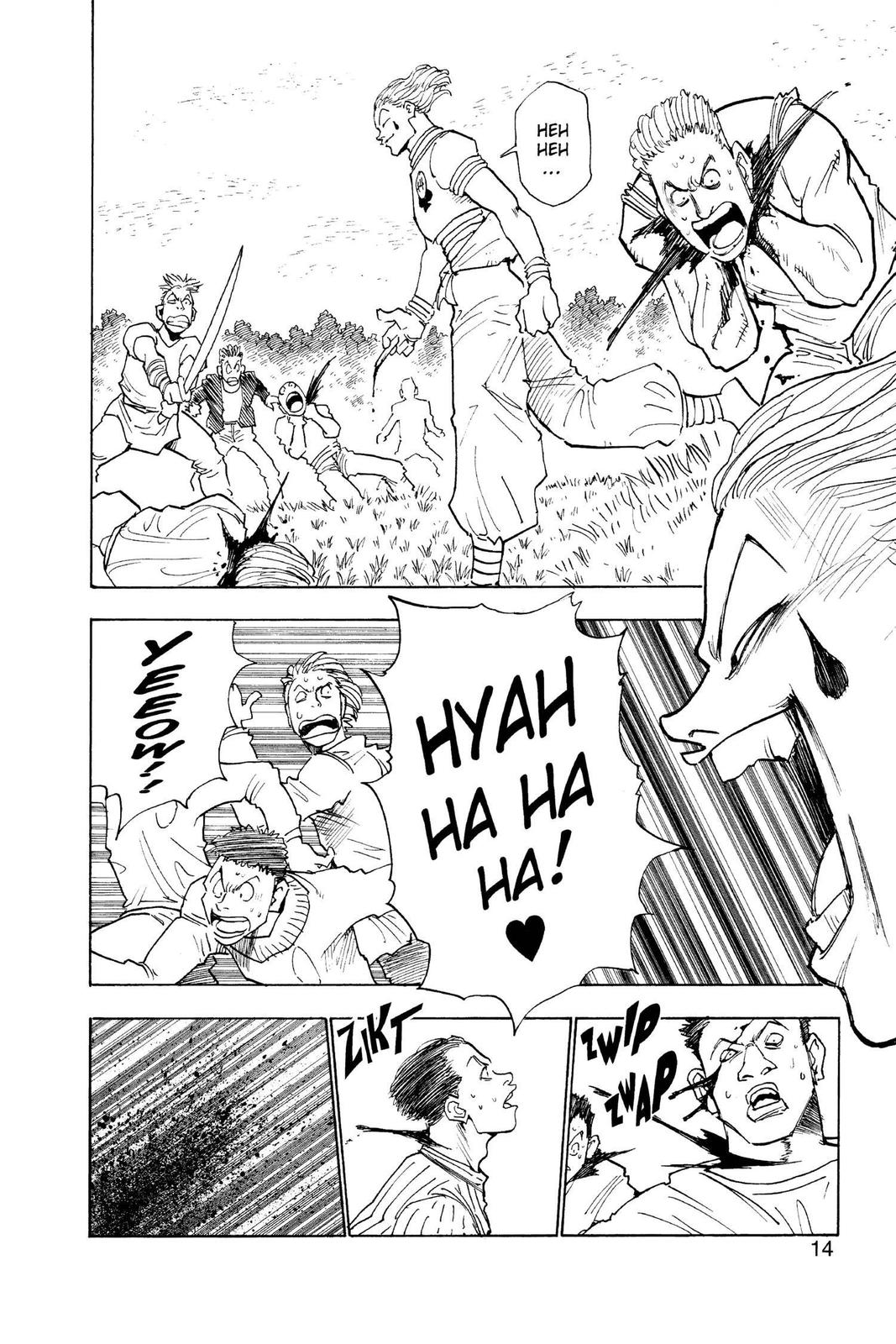 Hunter x Hunter Chapter 9 — page 14