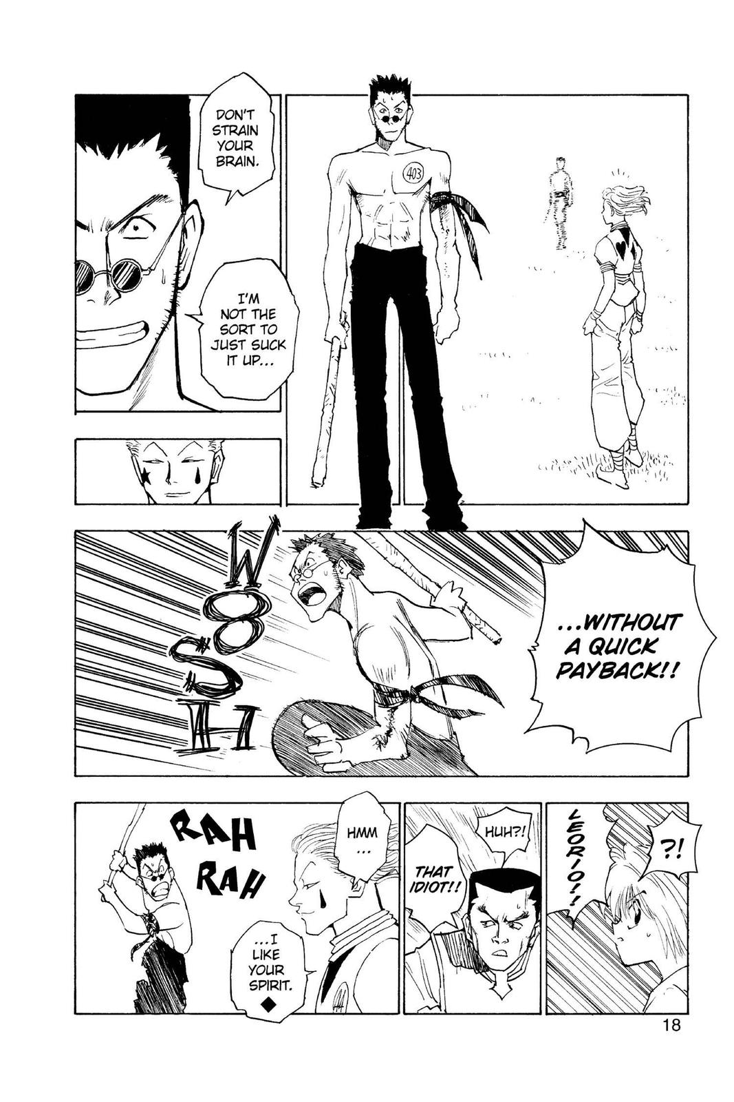Hunter x Hunter Chapter 9 — page 18