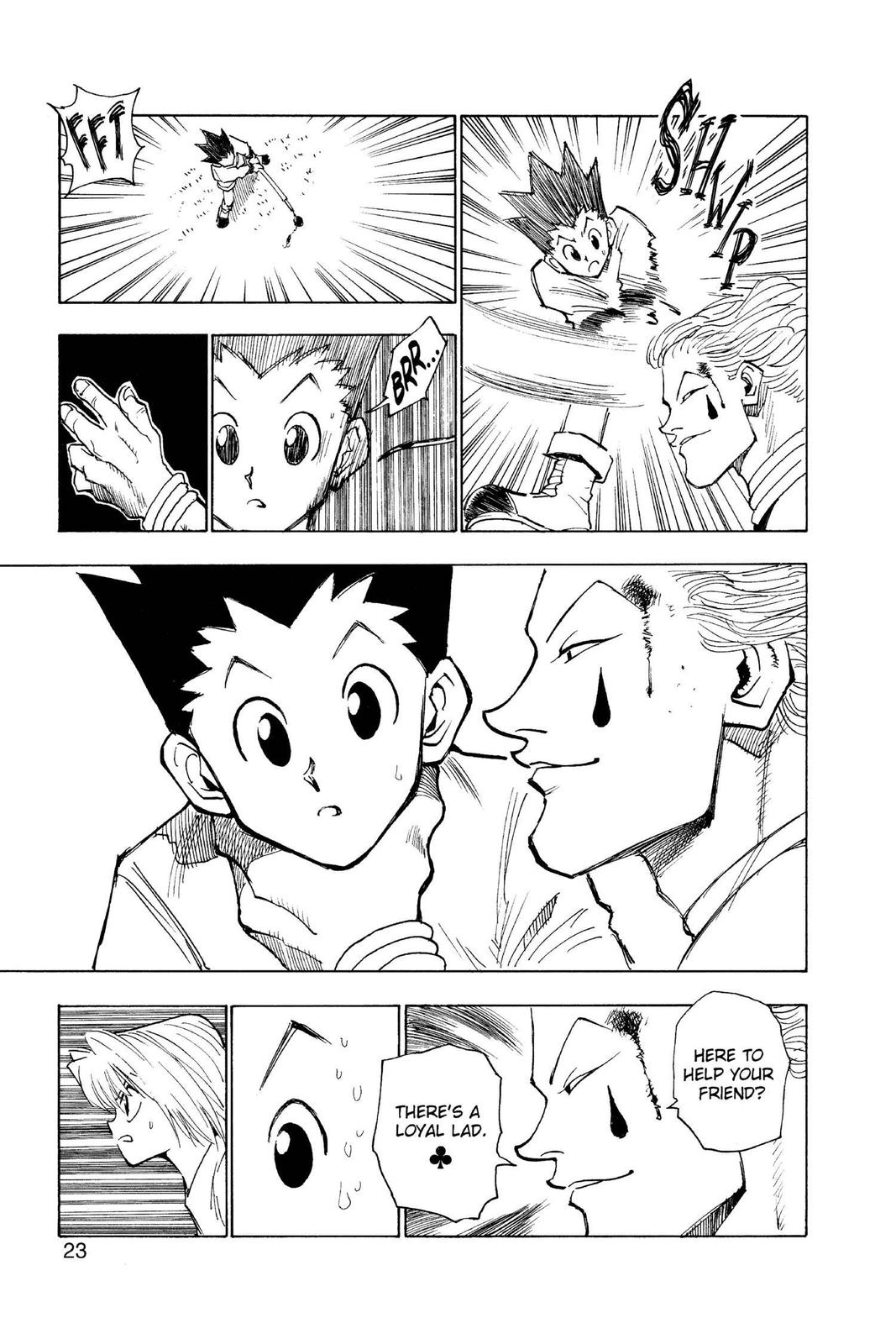 Hunter x Hunter Chapter 9 — page 23