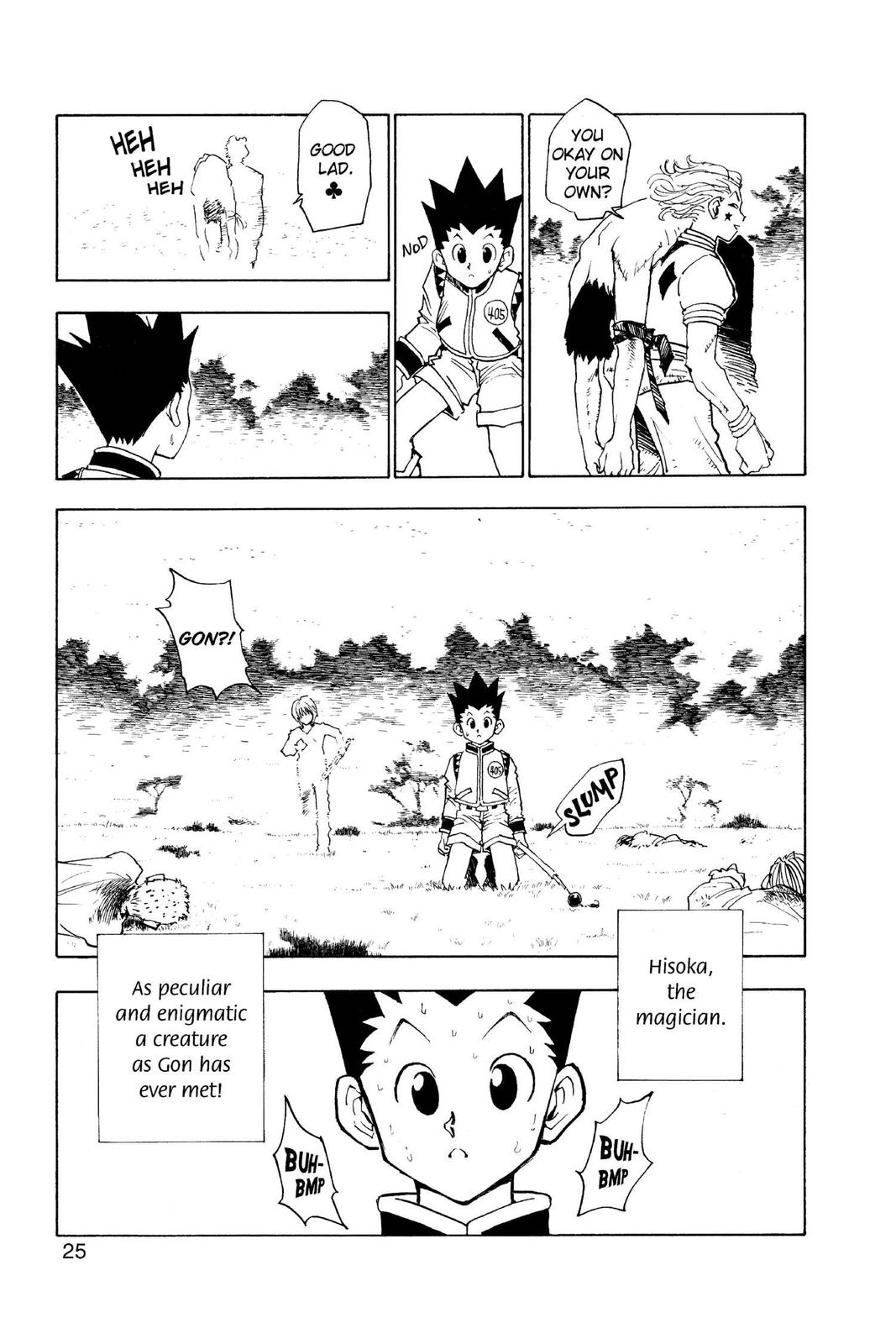 Hunter x Hunter Chapter 9 — page 25