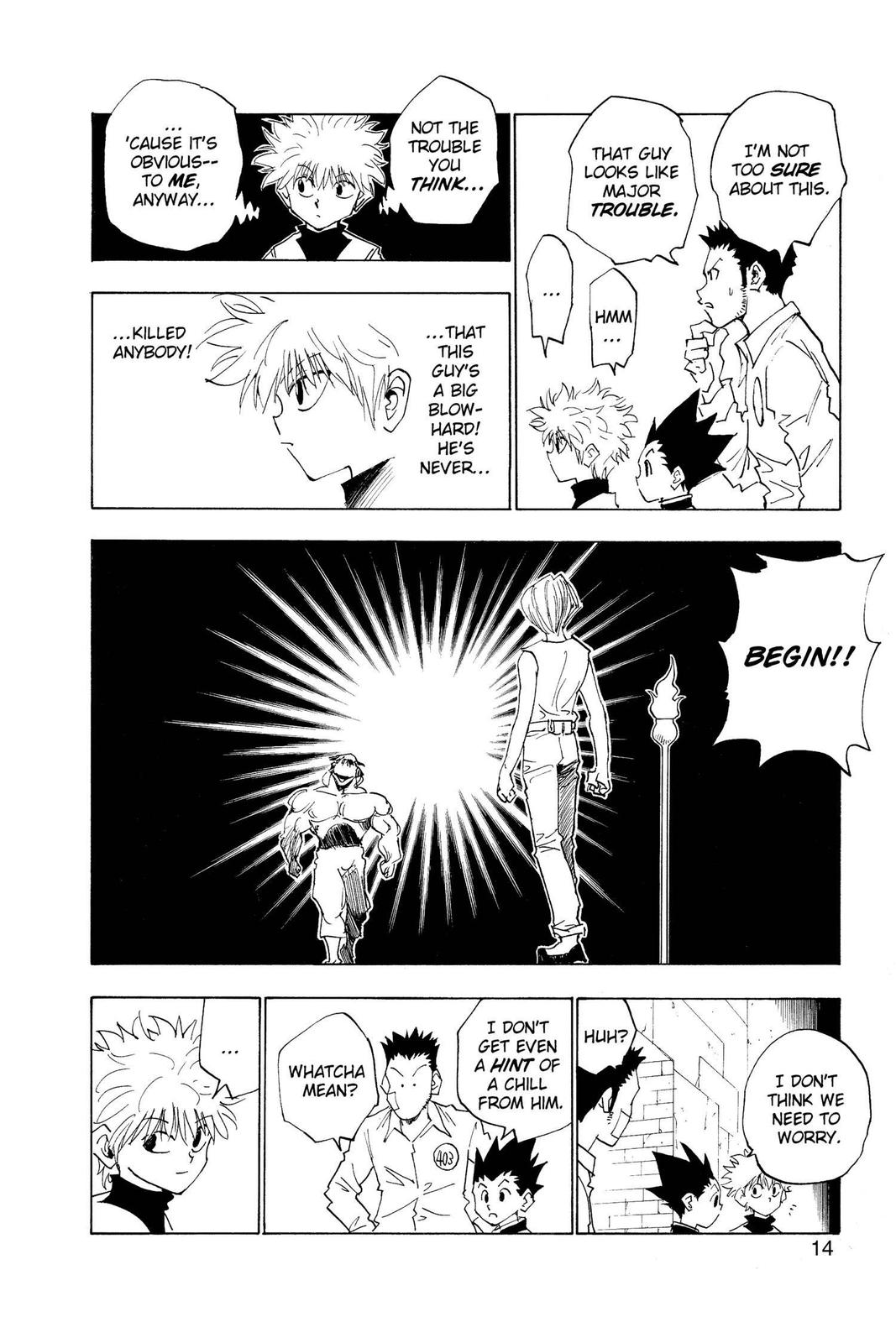 Hunter x Hunter Chapter 18 — page 14