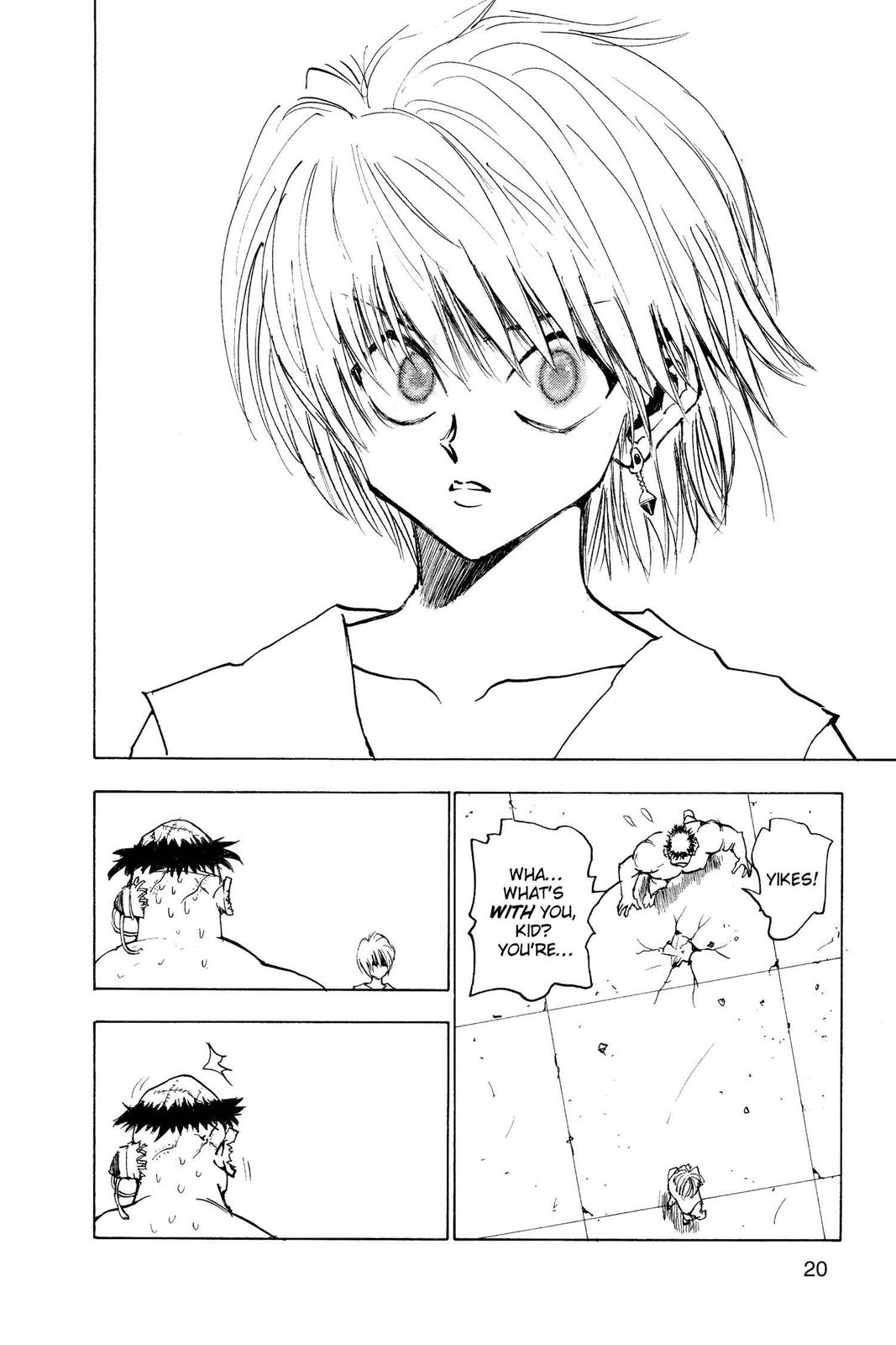 Hunter x Hunter Chapter 18 — page 20