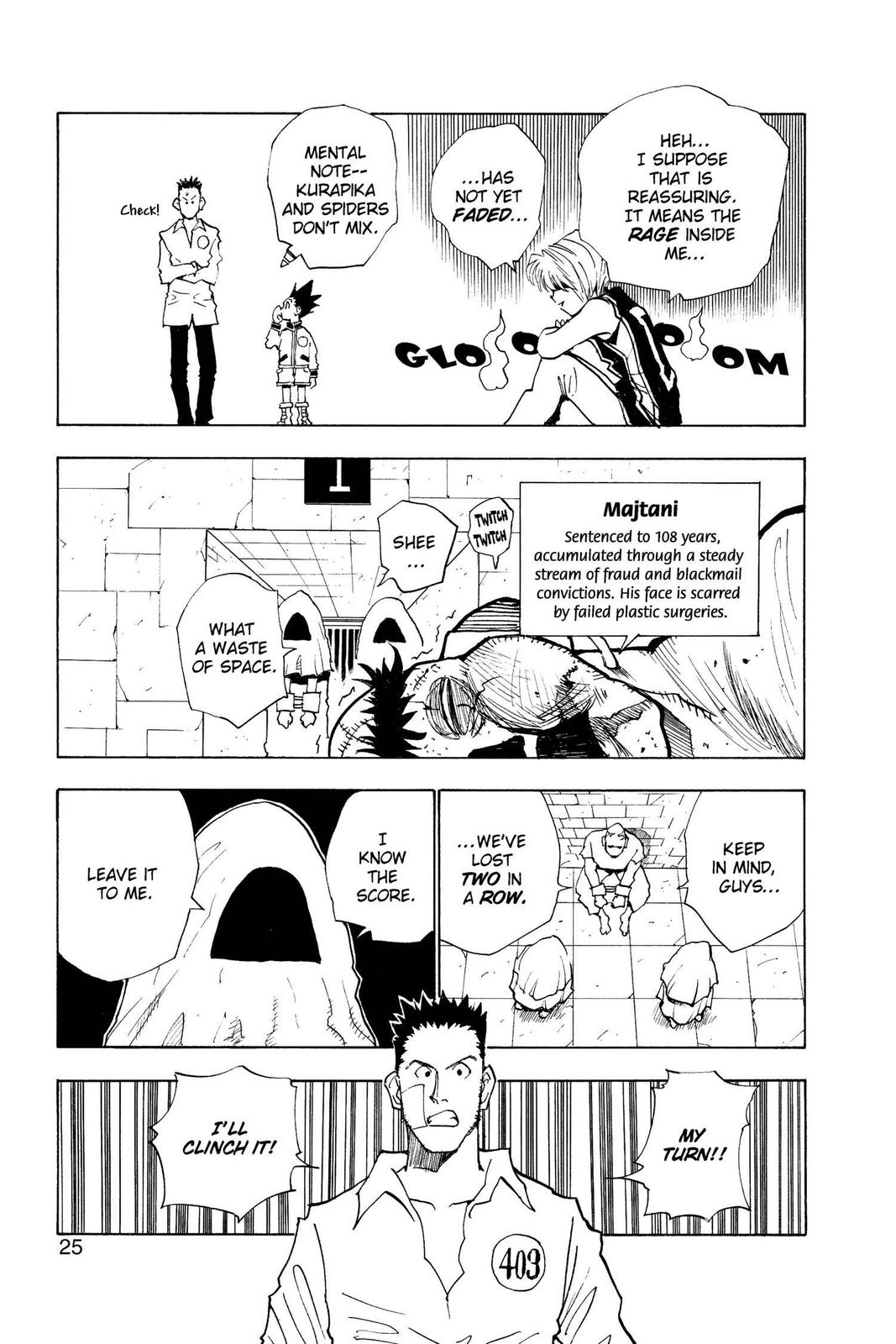 Hunter x Hunter Chapter 18 — page 25