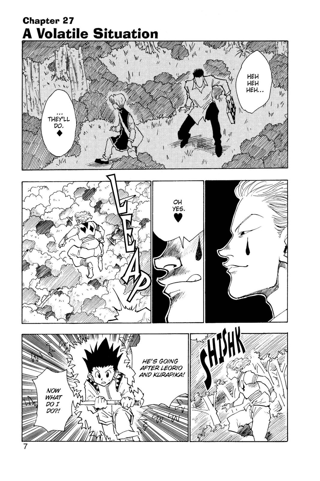 Hunter x Hunter Chapter 27 — page 7