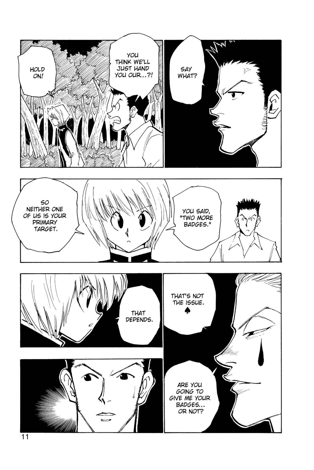 Hunter x Hunter Chapter 27 — page 11