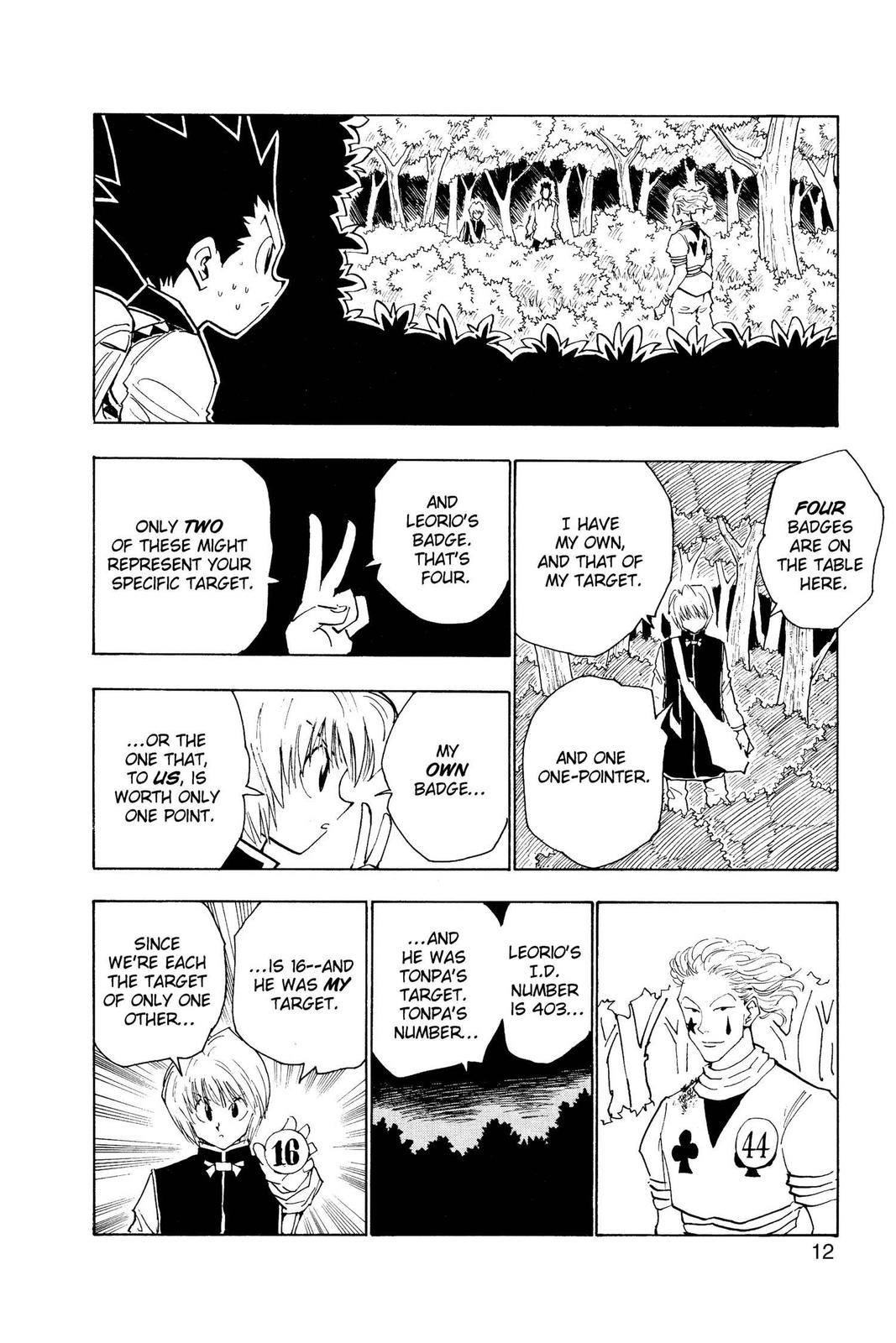 Hunter x Hunter Chapter 27 — page 12