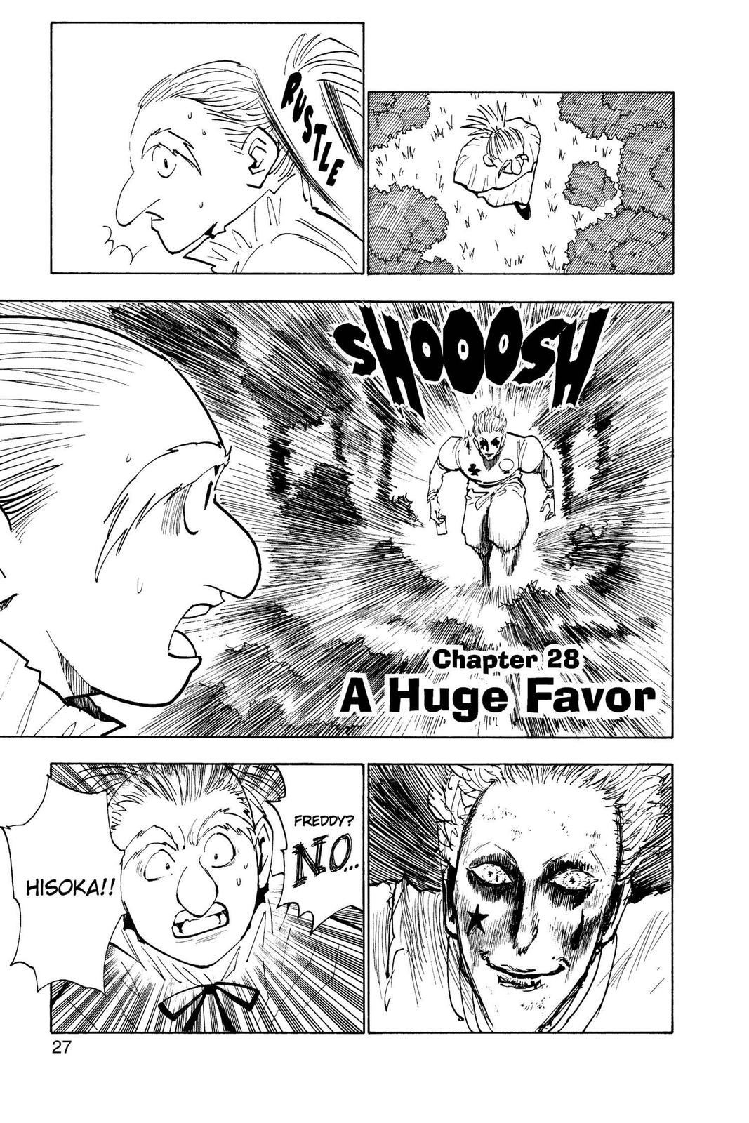 Hunter x Hunter Chapter 28 — page 1