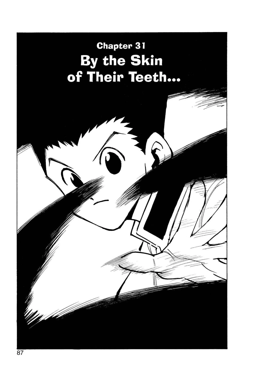 Hunter x Hunter Chapter 31 — page 1