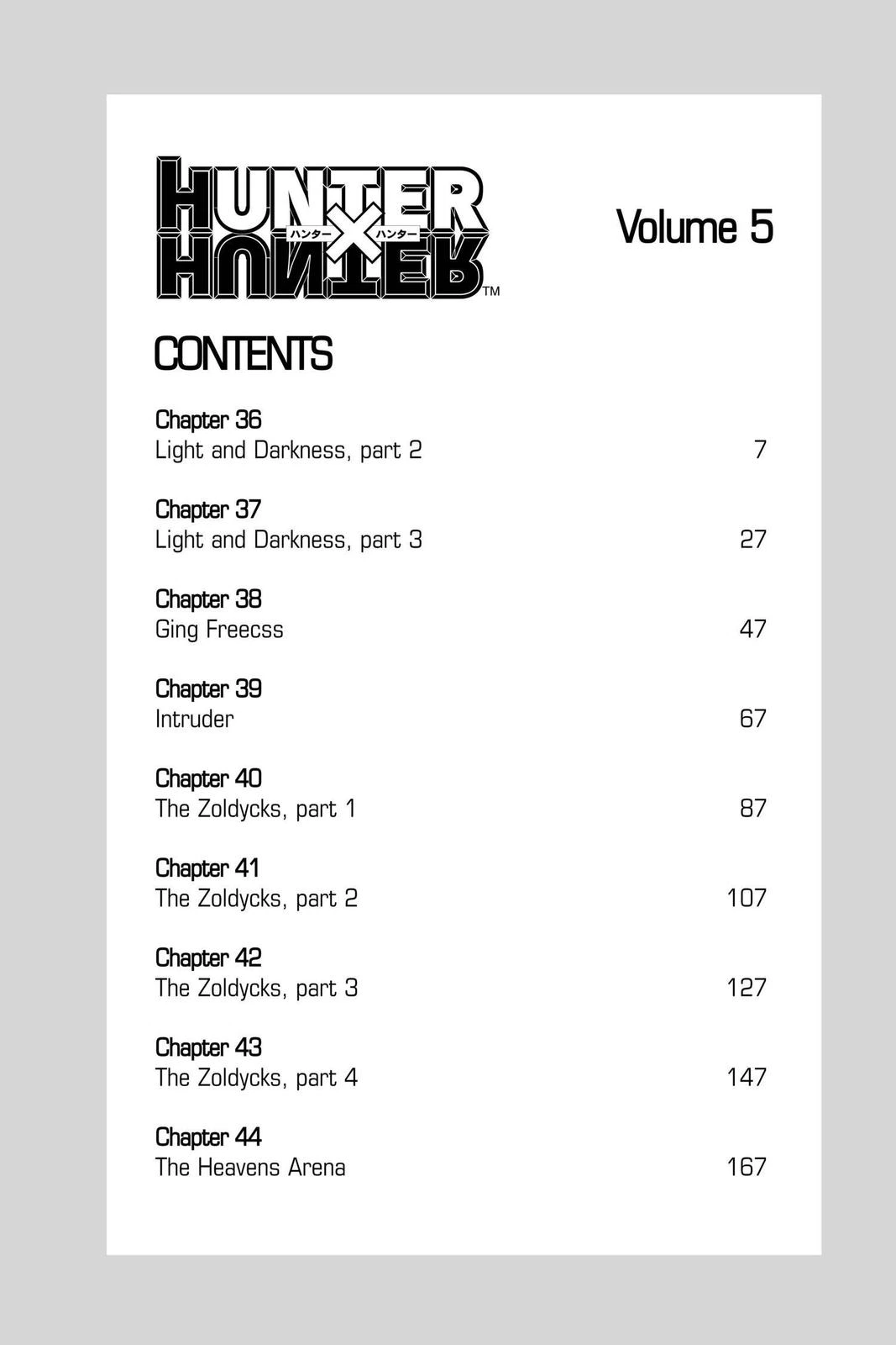 Hunter x Hunter Chapter 36 — page 6