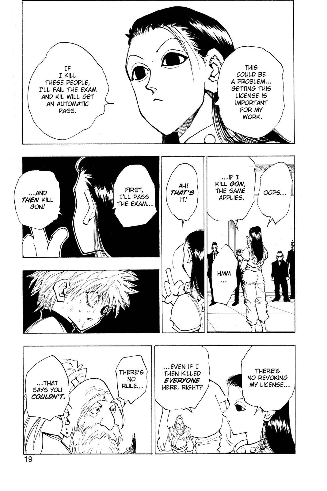 Hunter x Hunter Chapter 36 — page 19