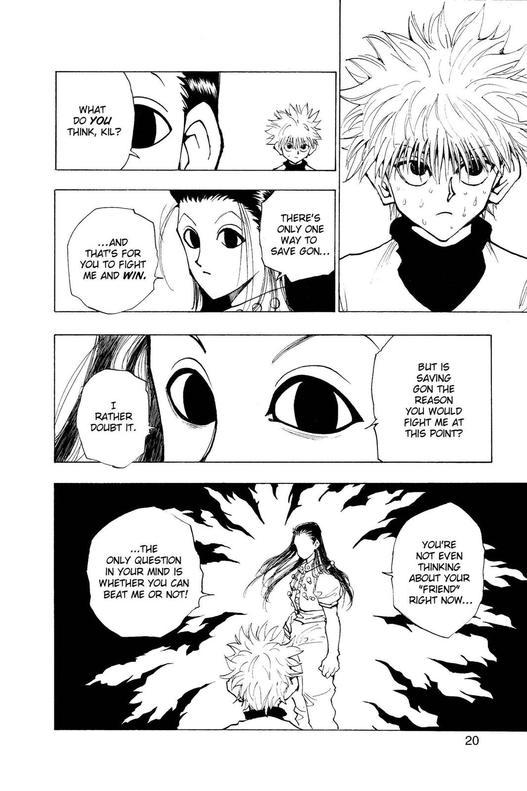 Hunter x Hunter Chapter 36 — page 20