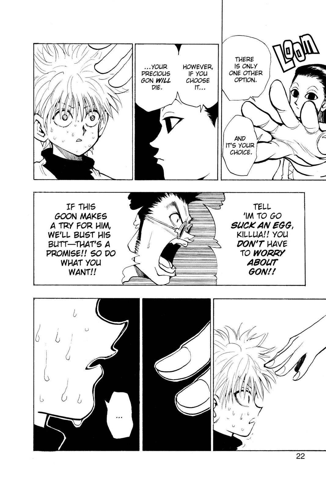 Hunter x Hunter Chapter 36 — page 22