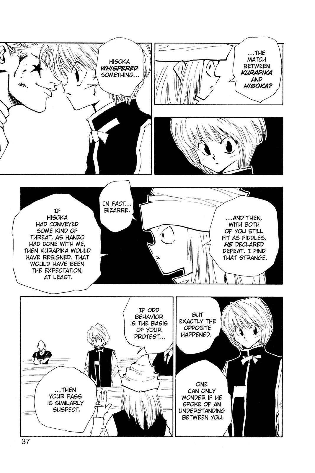 Hunter x Hunter Chapter 37 — page 11