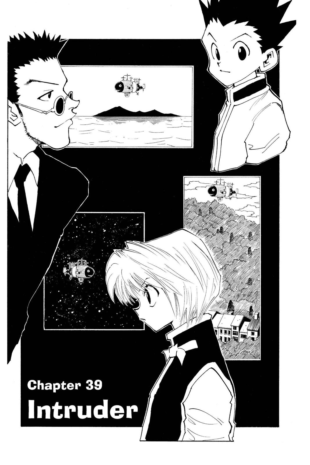 Hunter x Hunter Chapter 39 — page 1