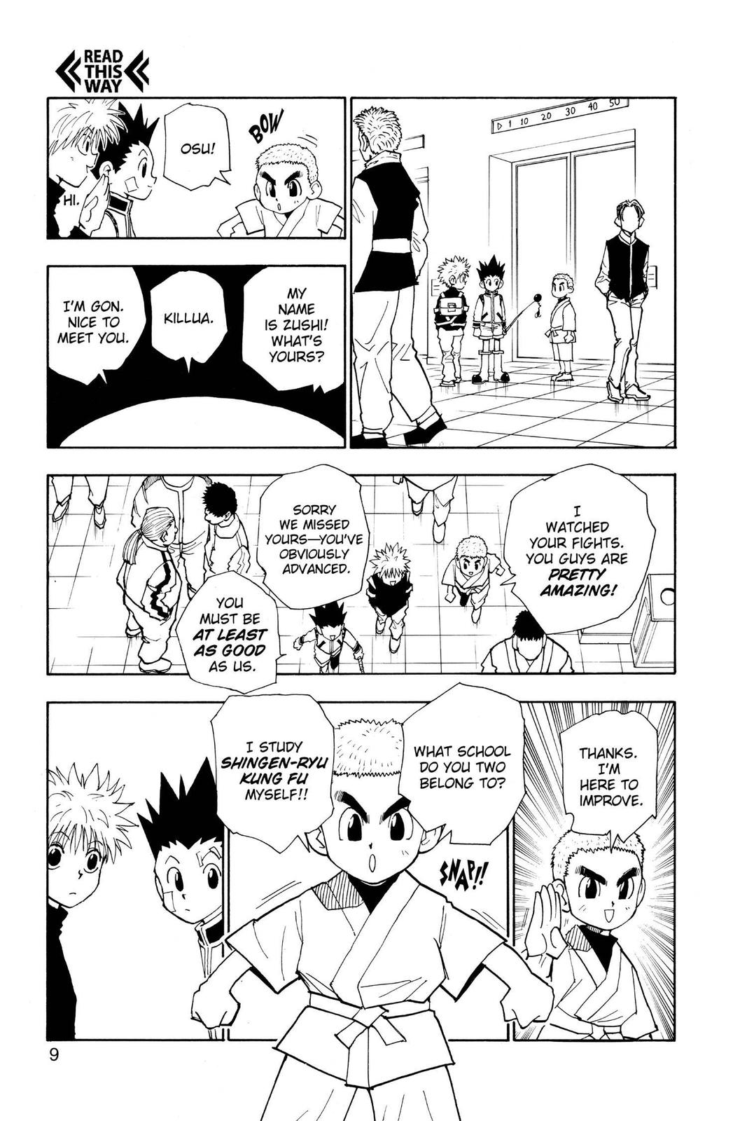 Hunter x Hunter Chapter 45 — page 9