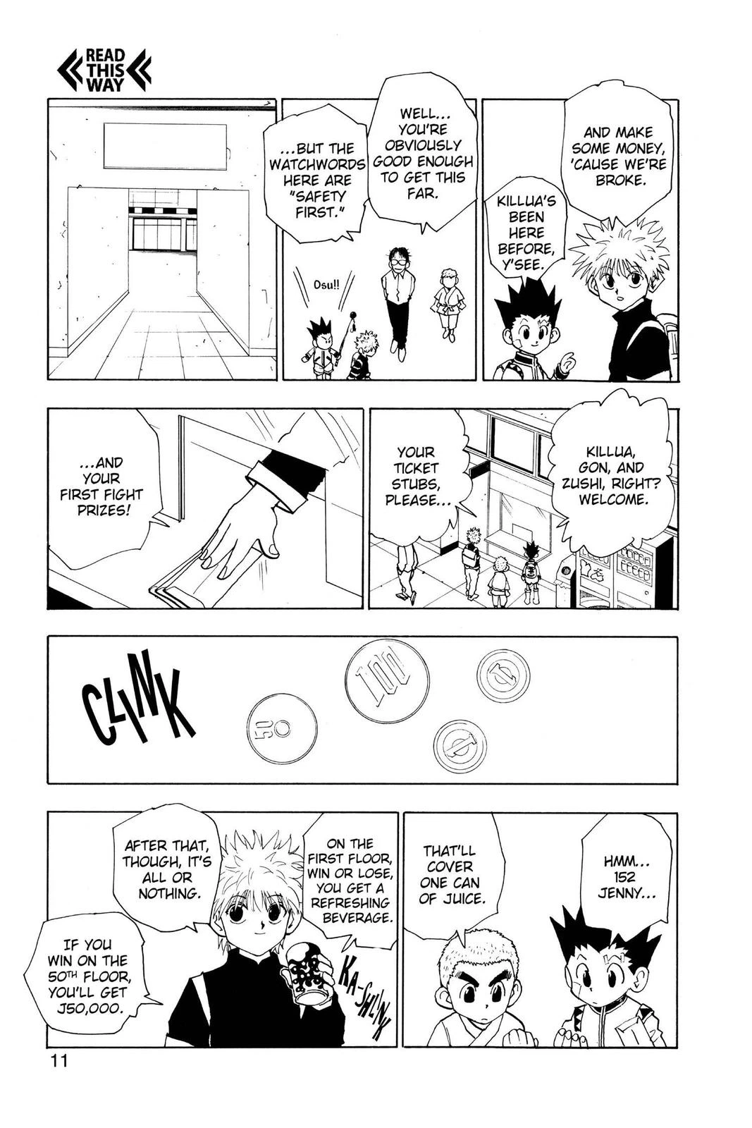 Hunter x Hunter Chapter 45 — page 11