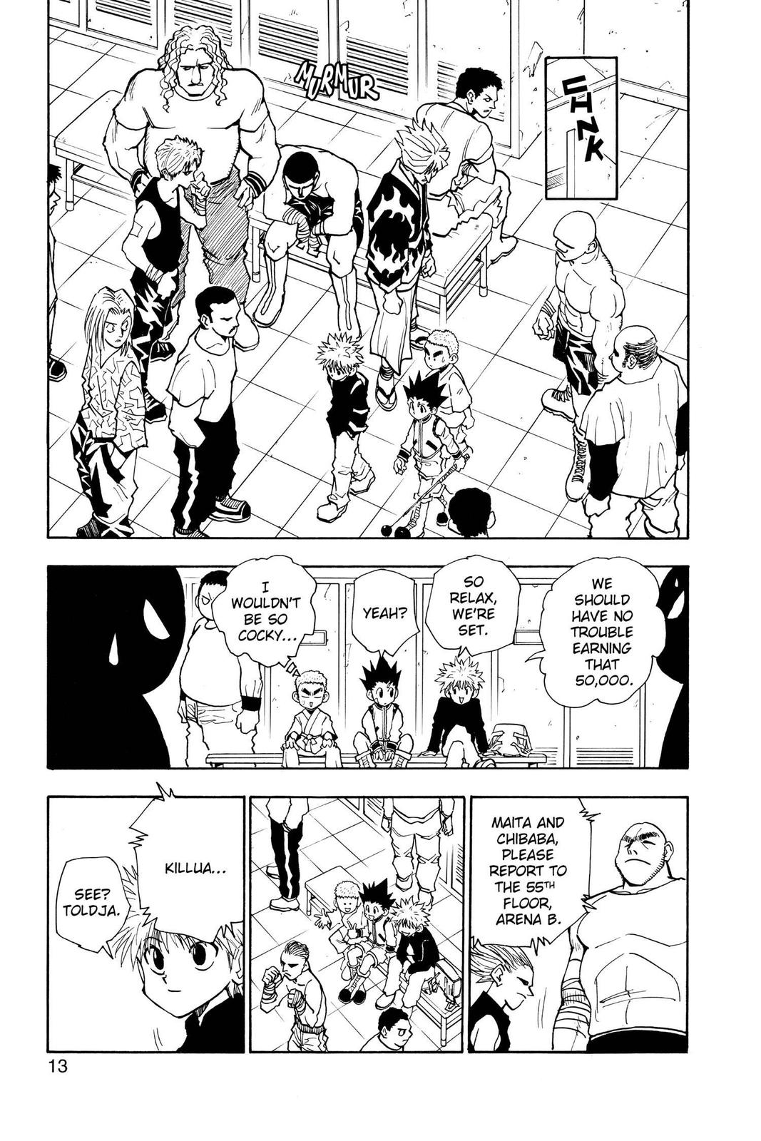 Hunter x Hunter Chapter 45 — page 13