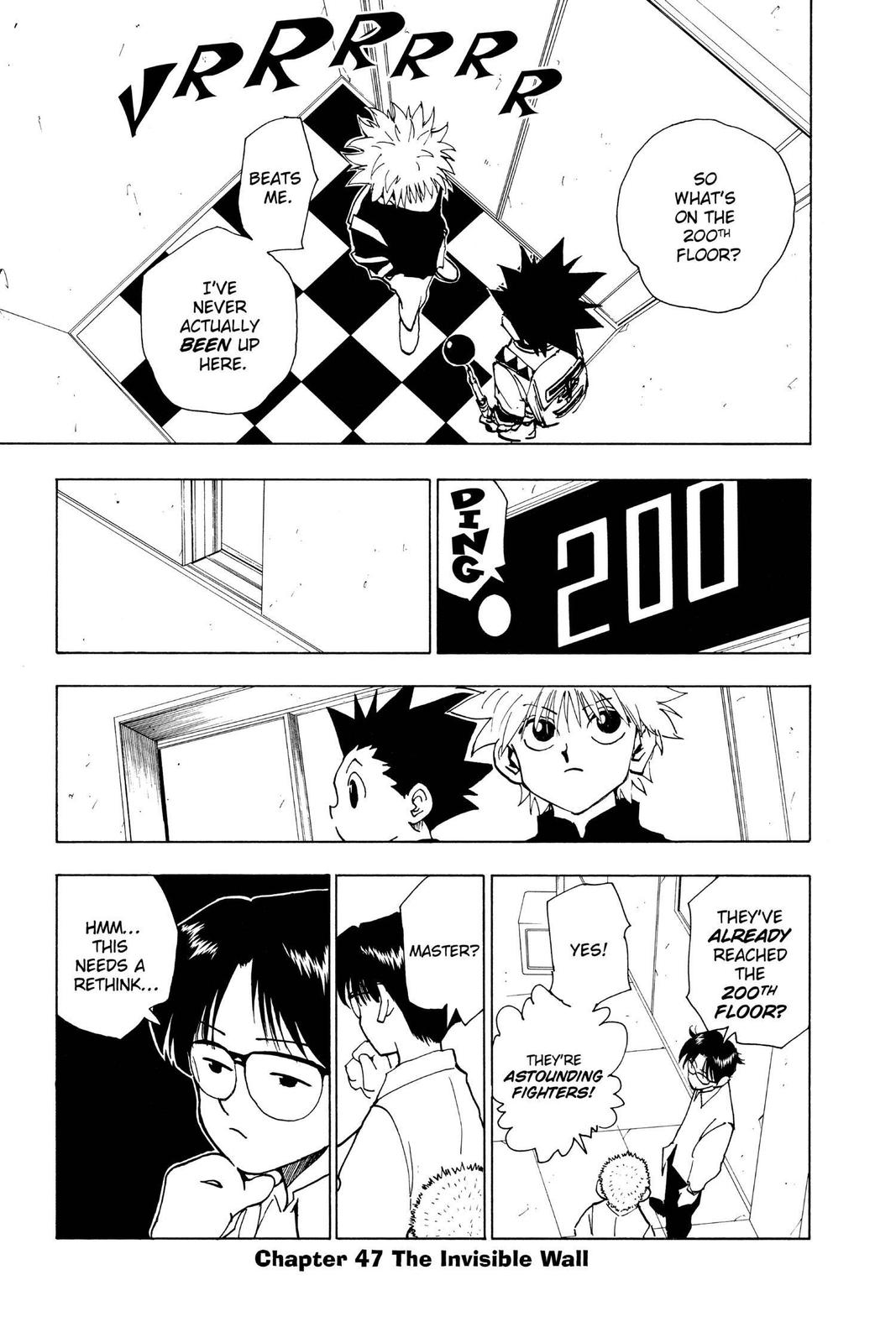 Hunter x Hunter Chapter 47 — page 1