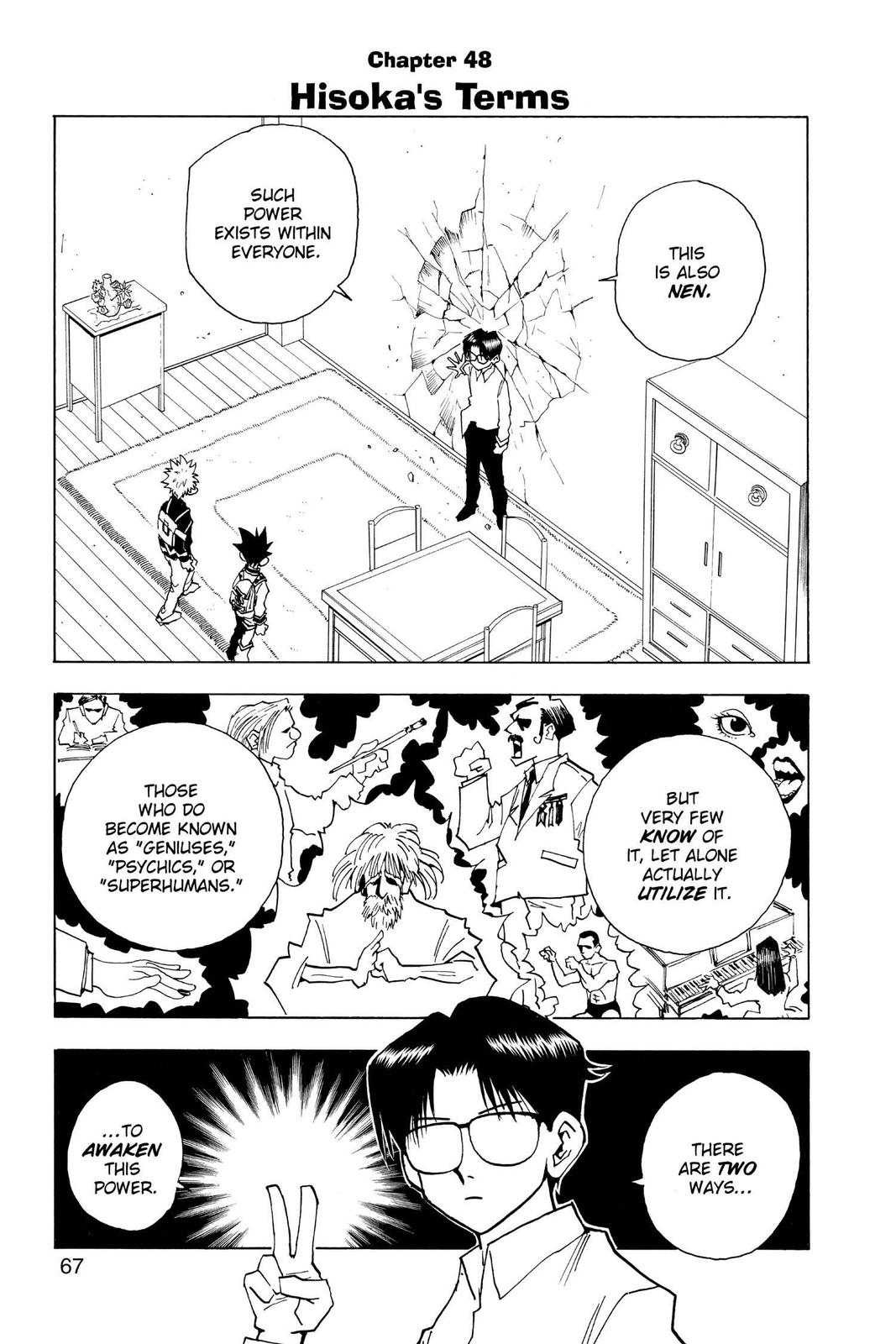 Hunter x Hunter Chapter 48 — page 1