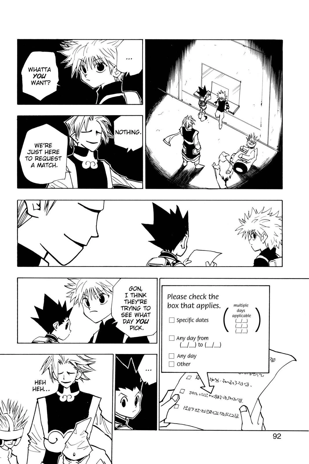 Hunter x Hunter Chapter 49 — page 6