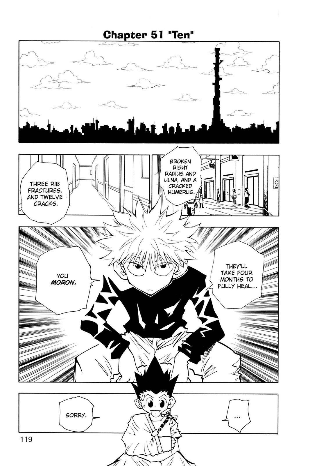 Hunter x Hunter Chapter 51 — page 1