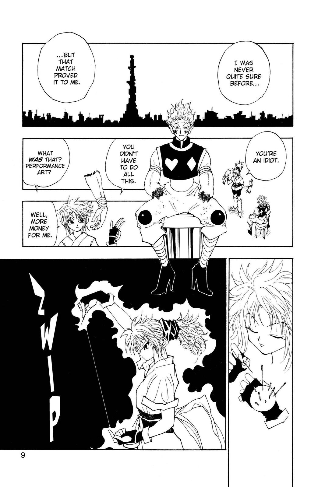 Hunter x Hunter Chapter 55 — page 9