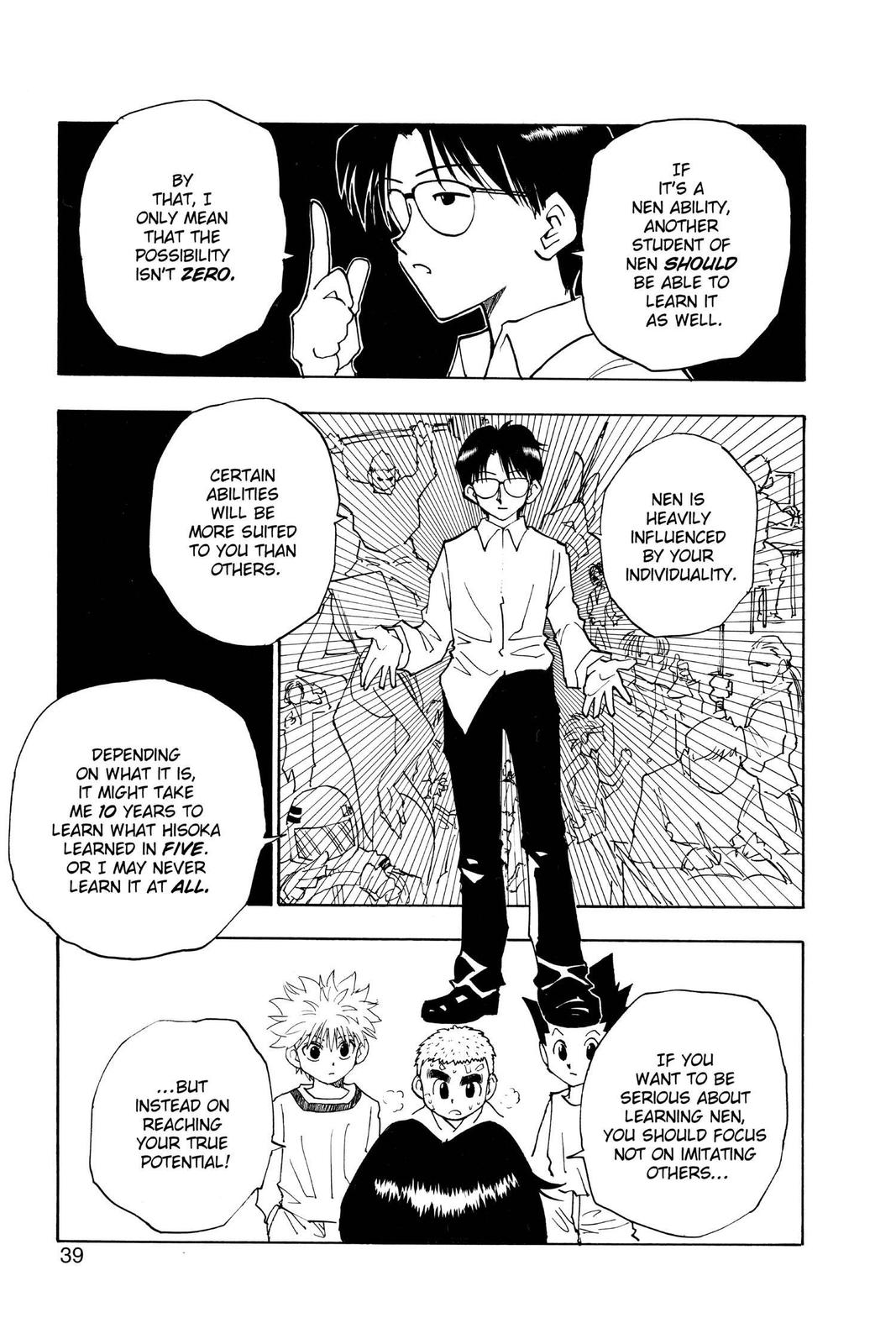 Hunter x Hunter Chapter 56 — page 13