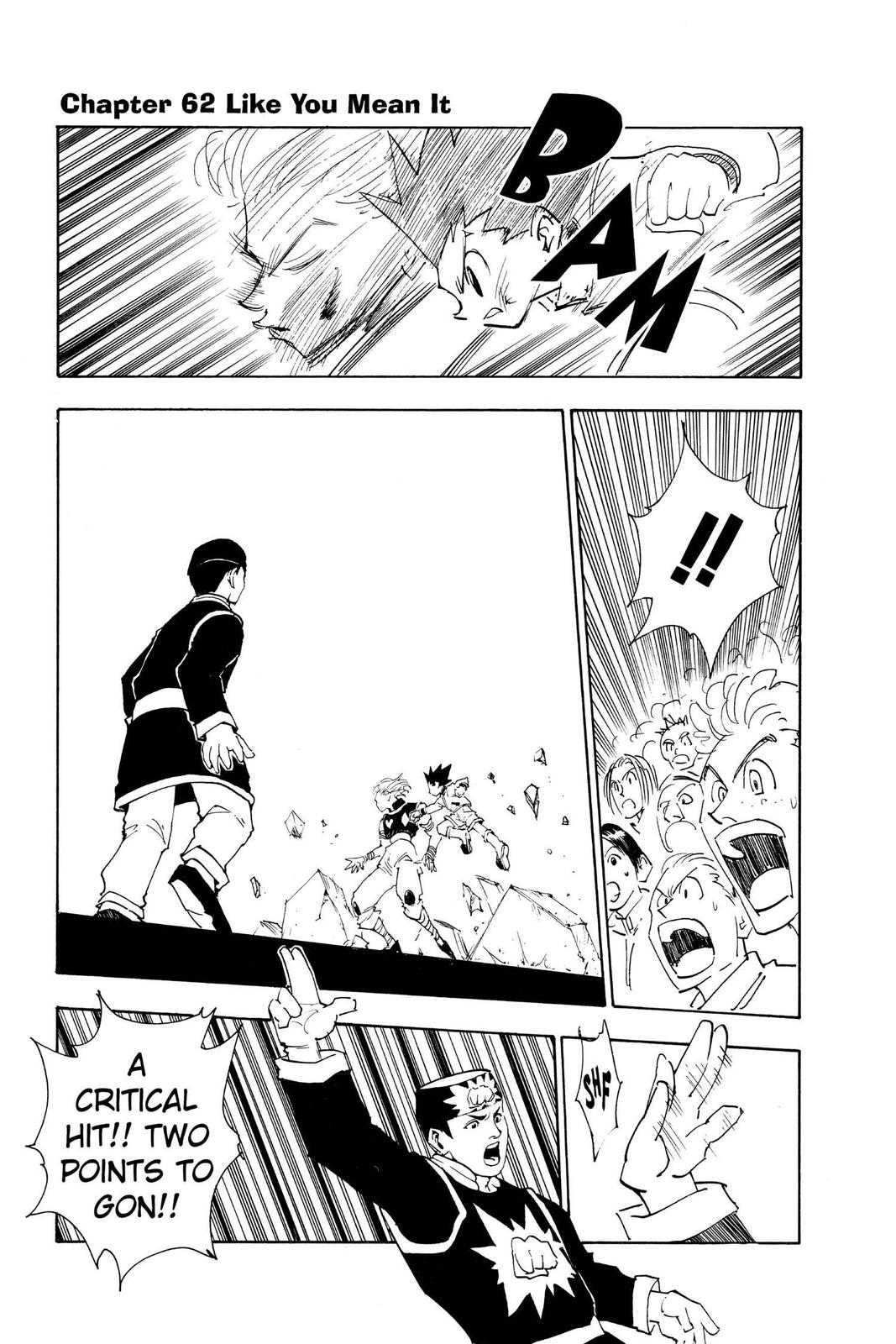 Hunter x Hunter Chapter 62 — page 1