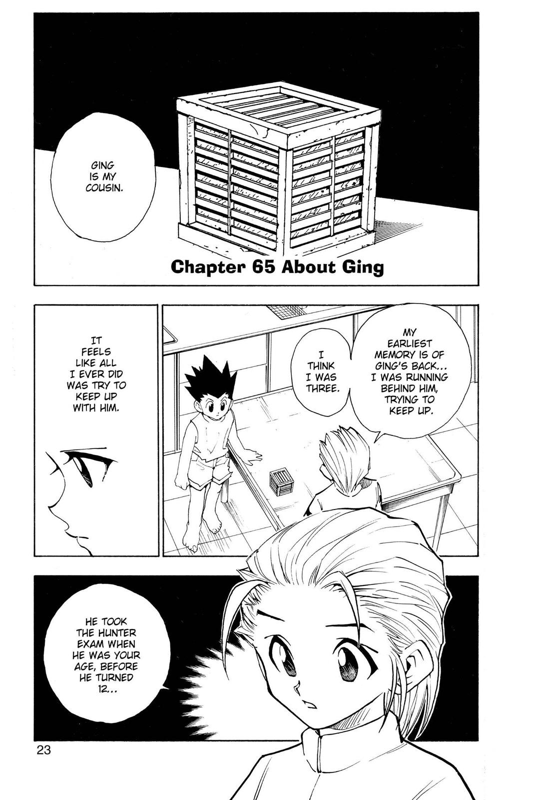Hunter x Hunter Chapter 65 — page 1