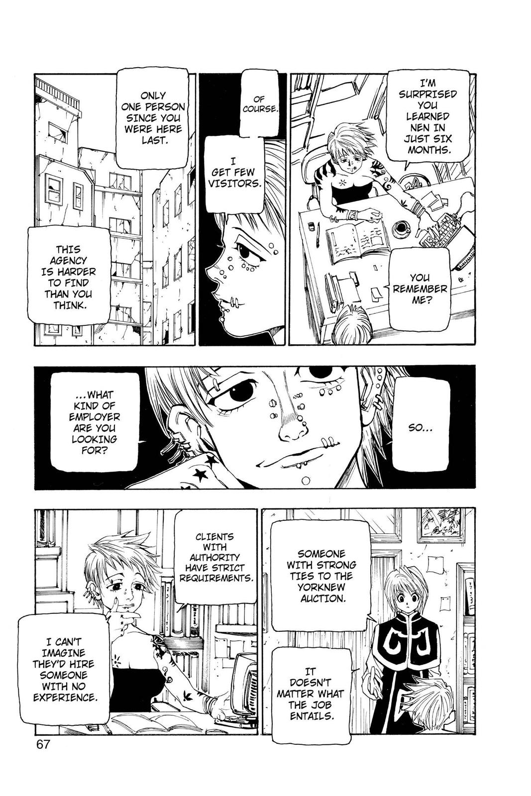 Hunter x Hunter Chapter 67 — page 5