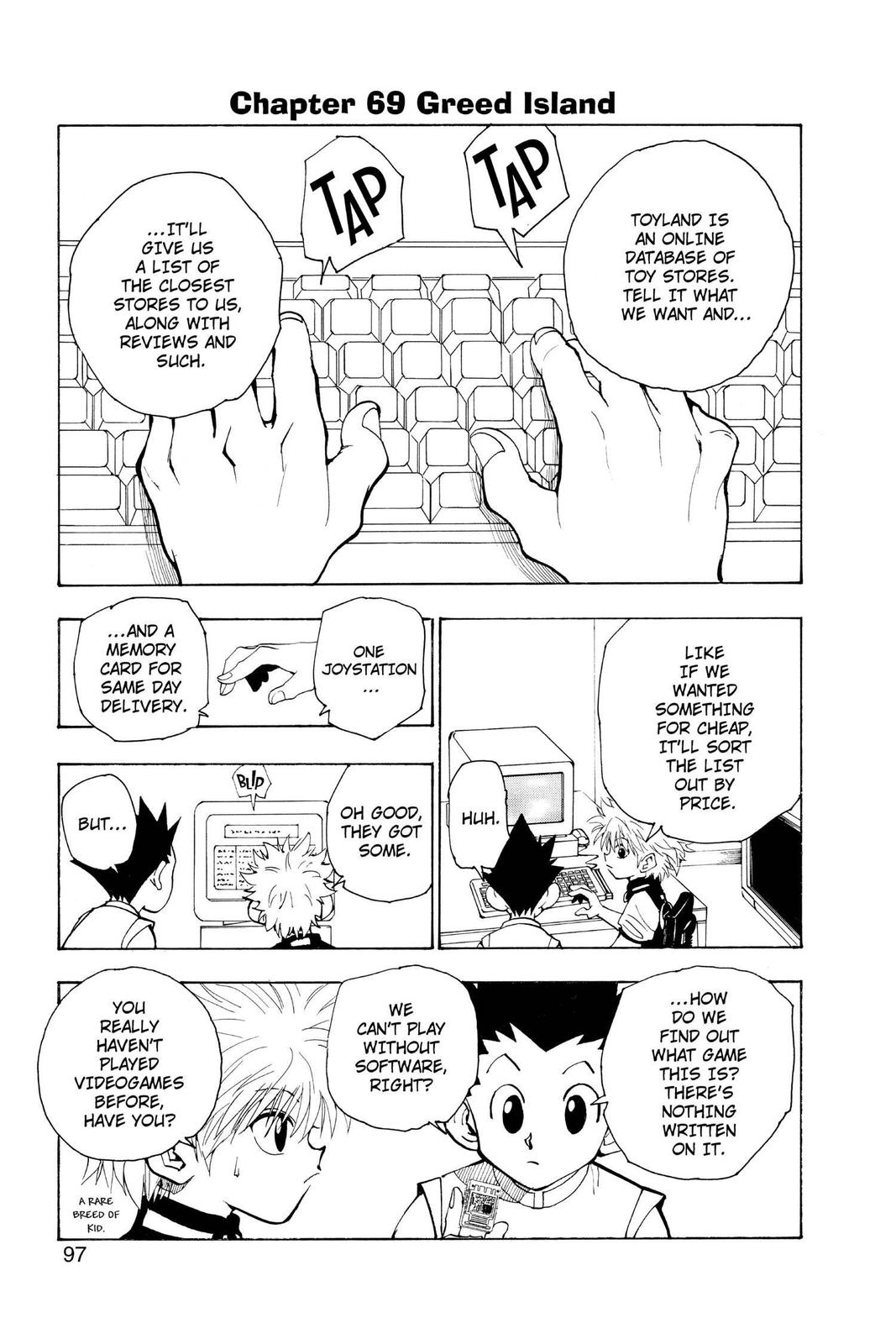 Hunter x Hunter Chapter 69 — page 1