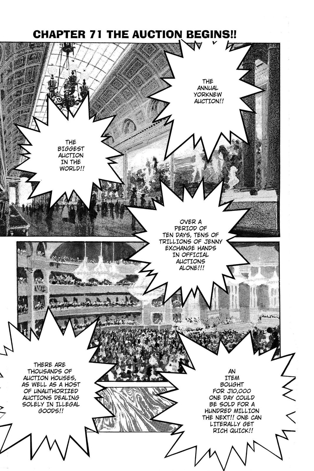 Hunter x Hunter Chapter 71 — page 1